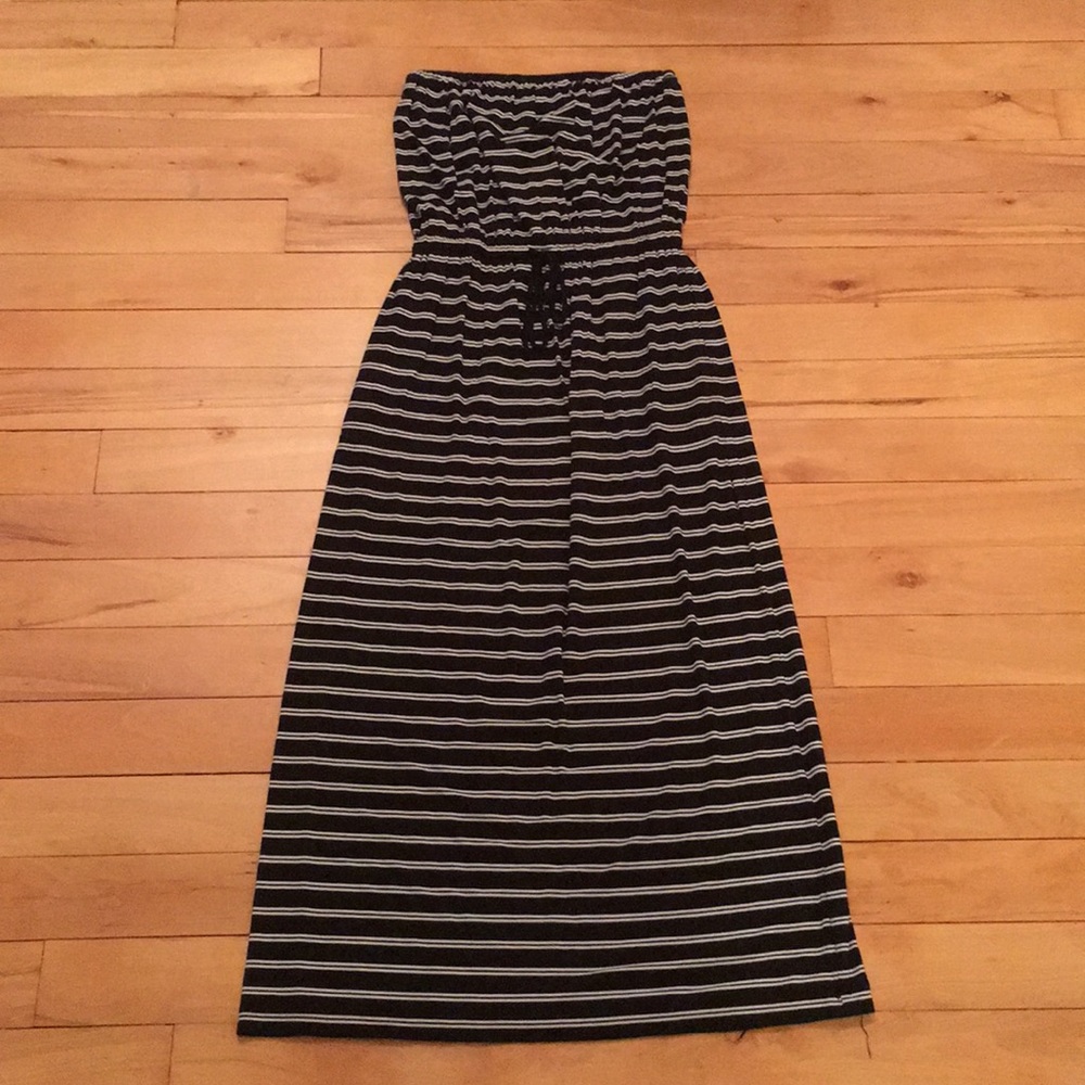 J. Crew Amie Maxi, Striped, Size Small